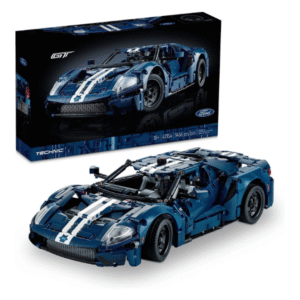 Ford GT technic-style brick car model compatible with LEGO technic at best price in BD