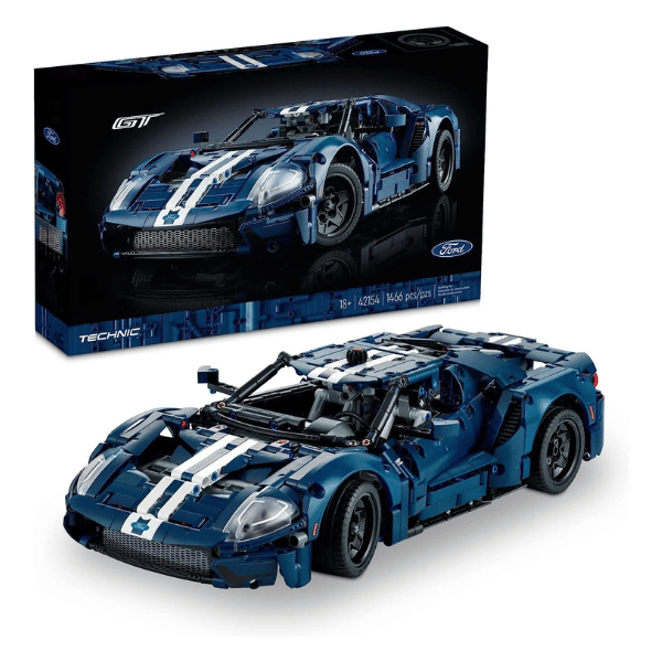 Ford GT technic-style brick car model compatible with LEGO technic at best price in BD