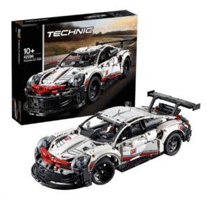 Porsche 911 RSR technic-style brick car model compatible with LEGO technic at best price in BD